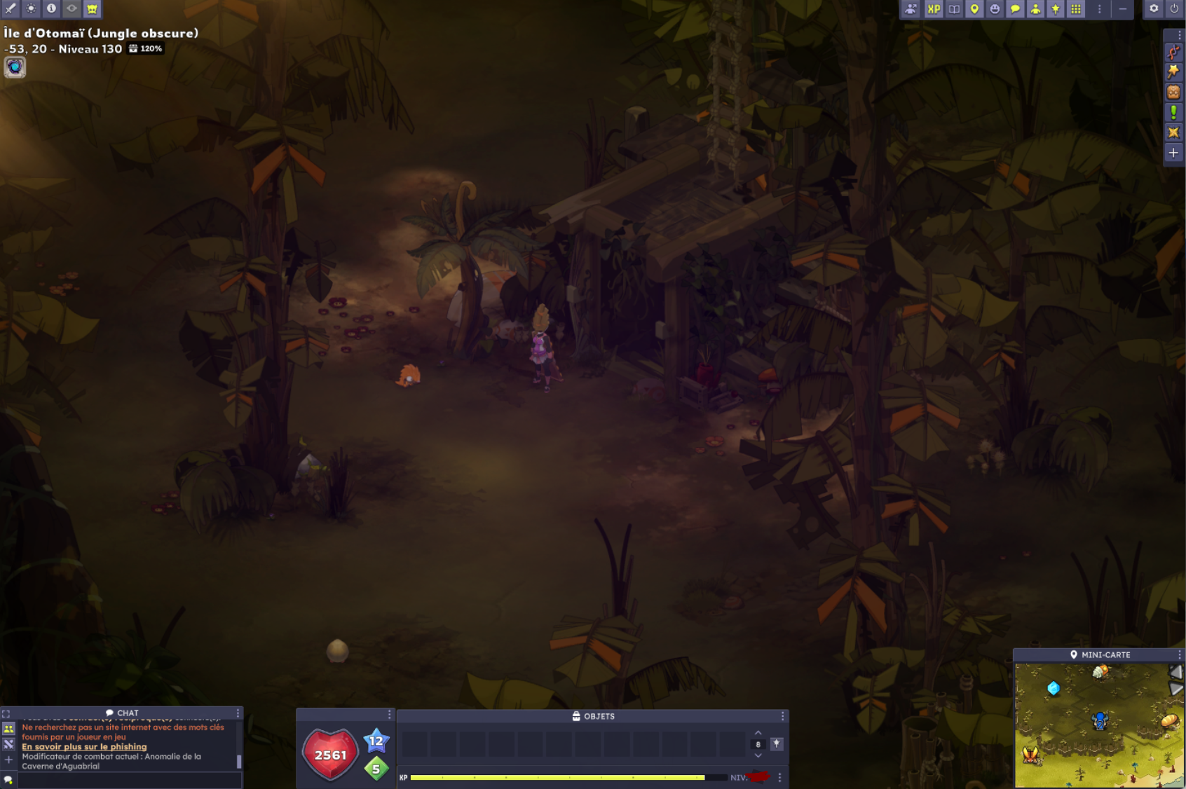 Interface valide pour la chasse