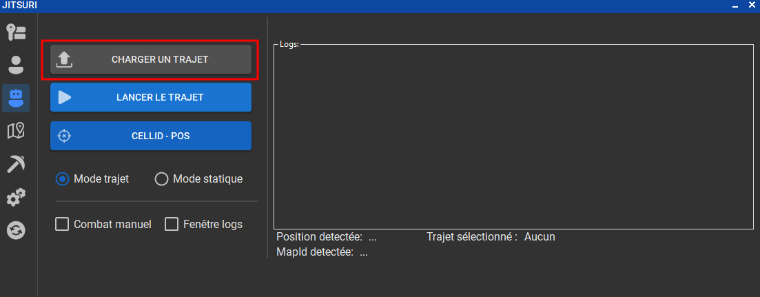 L'interface principale